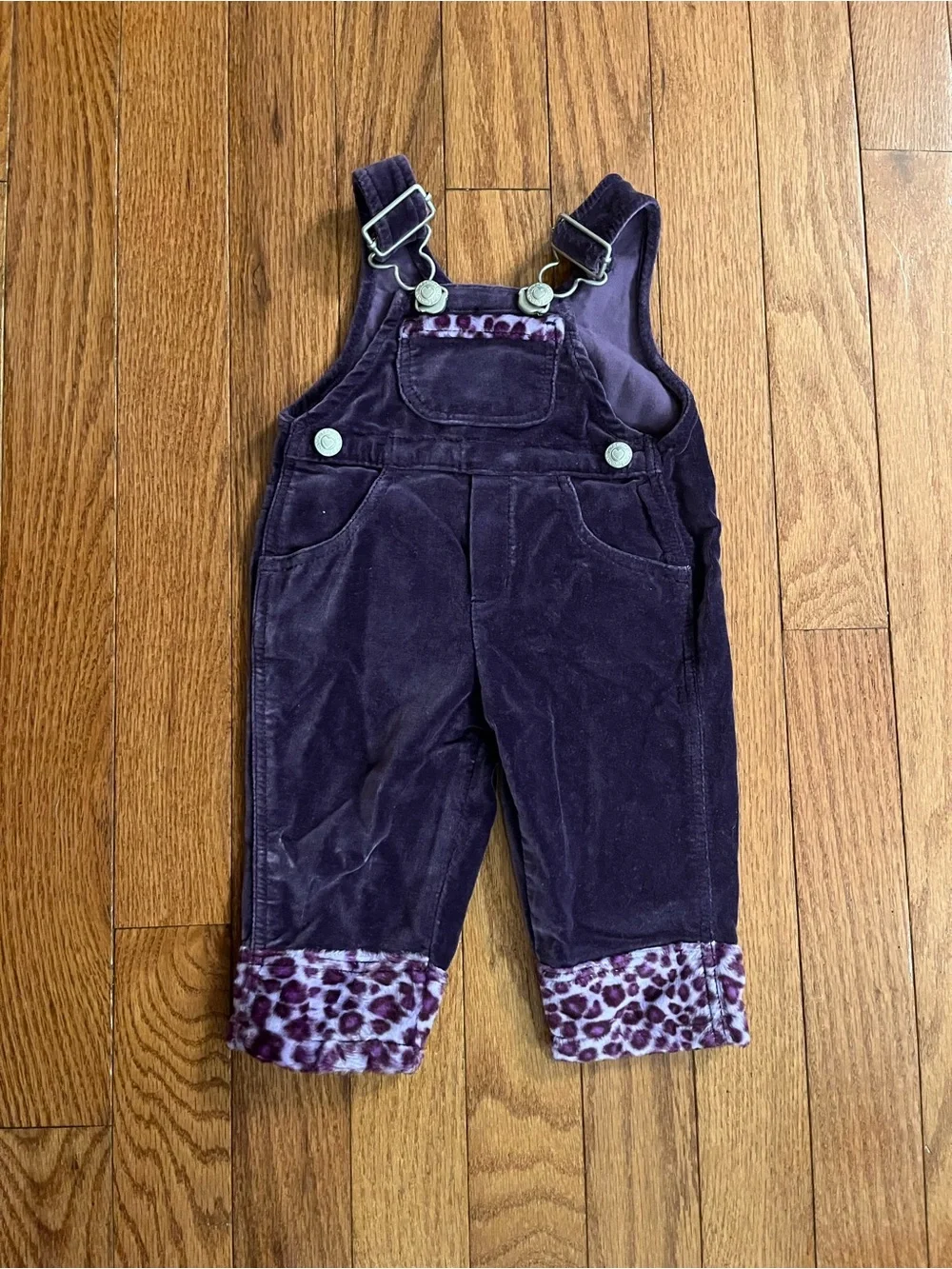 Vintage My Twinn Doll Plum Corduroy Overalls & Shirt Set (Fits 23
